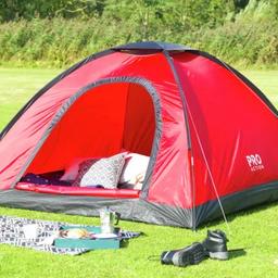 PRO ACTION 4 Man Tent!
Used Once For A 1 Off Camping Trip!
Super Simple To Set Up Takes About 10mins!
Really Spacious For A Little Tent!
Like New!
PERFECT FOR FESTIVALS OR QUICK CAMPING GET AWAY!