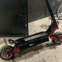 Viper Dual motor scooter. 2500w per wheel. Not for faint hearted, very fast. 
60v 35ah samsung battery last 58 miles. Scooter gets a top speed of 55mph. very strong and reliable.

No Timewasters No Testrides without your cash in my hands.