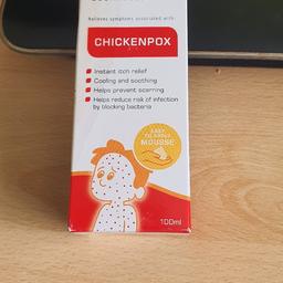 FREE. 

We had our kids got chickenpox earlier this year and this medicine helped.

so if you are in need, please come and collect.


thanks