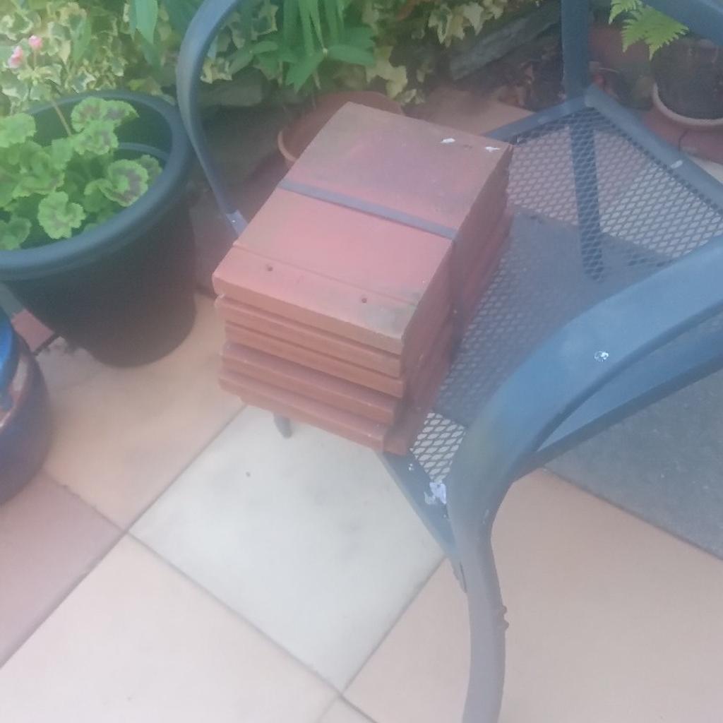 New roof tiles packed never used 10 packs with 12 tiles per pack standard size was over ordered. 100 pounds or best offer took. stockport area