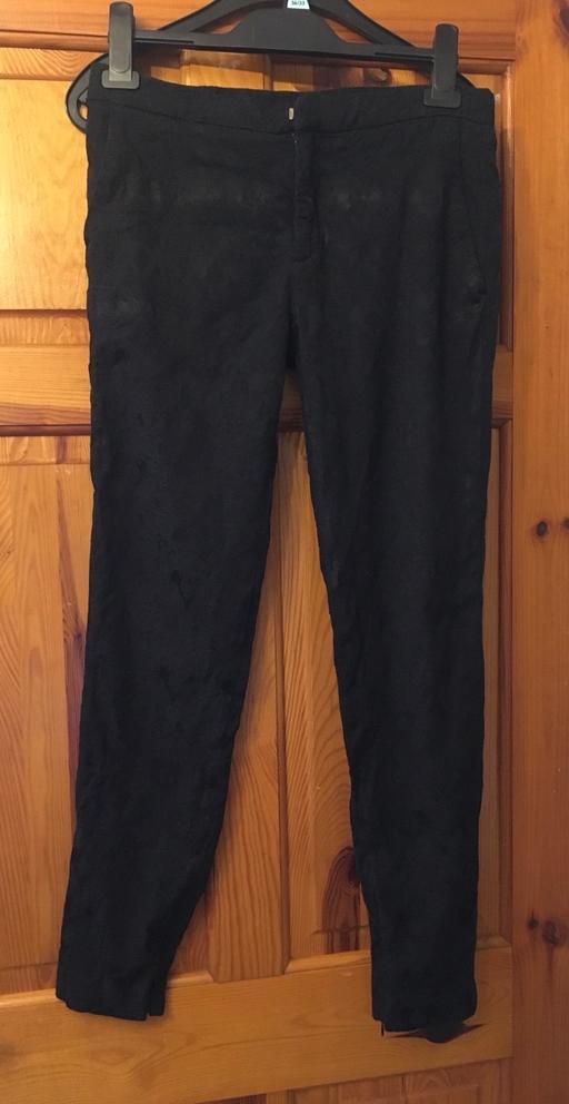 Buy & Sell West Yorkshire Leeds - Photos for Zara black pattern trousers