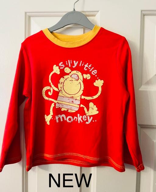 Buy & Sell East London Havering - Photos for Monkey boys t shirt 18-24 months clothes newb