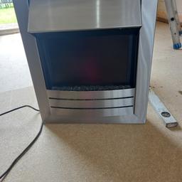 Adam electric fire, 1 and 2 kW settings good condition.