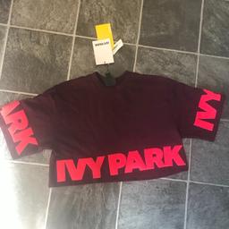 Ivy Park top. New with tags, bought from Selfridges. RRP £26