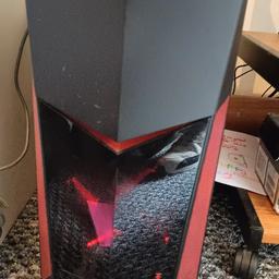 hi selling gaming pc
i3 7th gen 3.9
16GB DDR4 2400mhz
GTX 1050TI ddr5 4GB vram red colour
window 10 home
1 TB HDD
gaming mouse and keyboard
gaming speakers
Asus gaming monitor 75hz 1080p hdmi
lights up red front fan
VR ready