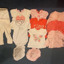 Baby girls clothes bundle 3-6 months
12 items, good condition

(Shpock bag 5)