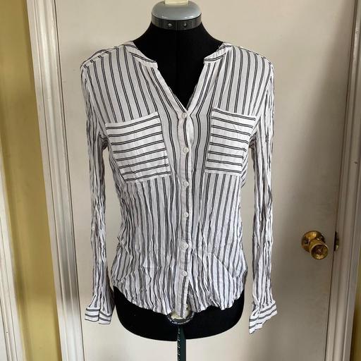 Buy & Sell South West London Colliers Wood - South West London - Photos for H&M stripe blouse shirt