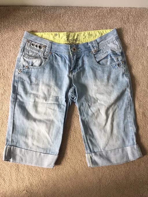 Buy & Sell Hertfordshire North Hertfordshire - Photos for Light Denim Shorts - Size 10