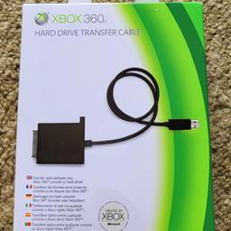 Official Microsoft Xbox 360 Slim. Boxed Hard Drive Data Transfer Cable. Brand New!

Feel free to check out my other items on the list 👍