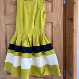 Lime dress bought from boutique 
White and black panelled 
Sz10