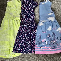 3 x dresses
From next and George.
Excellent condition
Pet free smoke free home