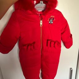 bright red all in one
only selling as too small
never used
disney!

3.6 months