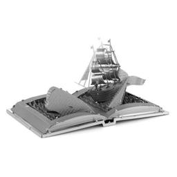 Moby Dick Book Sculpture 3D metal Model puzzle 

The Metal Earth models are amazingly detailed etched models that are fun and satisfying to assemble. Each model starts out as 4 inch square metal sheets and you simply pop out the pieces using wire cutters and follow the included directions to assemble your model.