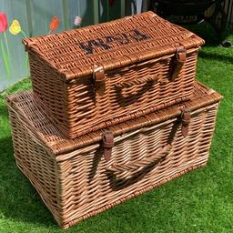 Picnic Baskets
Will sell separately
Big one £35
Smaller one £20
Both for £45