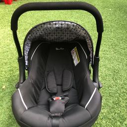 VGC Silver Cross black rear facing baby car seat with sunshade 
Newborn baby 0-13kg
No accidents, smoke free home  .. child outgrown