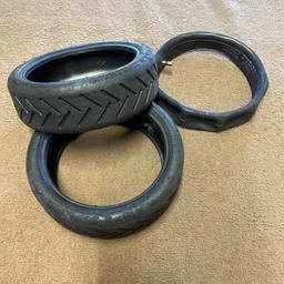For sale 2x e scooter tyres and 1 inner tube.
All 3 items are new and unused.
Tyre size is 8 1/2 x 2
Brand is CST
Collection only please
Thank you