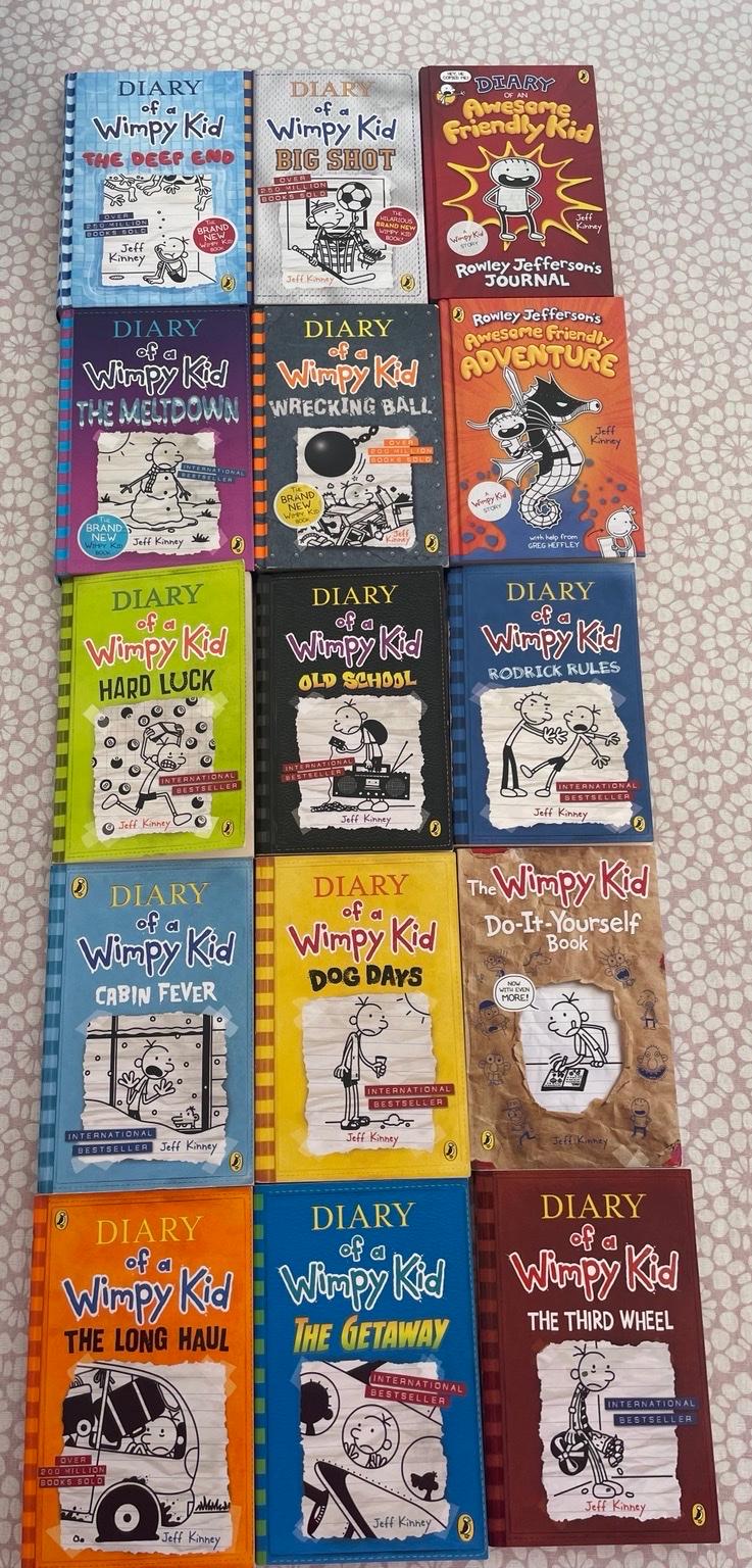 Diary of a Wimpy Kid x 15 (Bundle) in DY8 Metropolitan Borough of ...