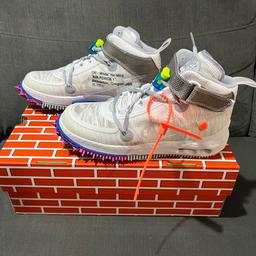 Nike Off White x Air Force 1 Mid White

UK 8


Brand new in box 

100% Authentic