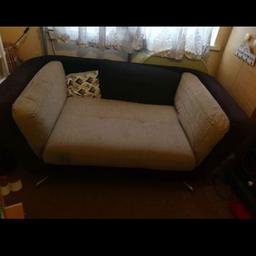 Very sturdy sofa. Purple/beige/black colour. Based on 2nd floor, no lift. Can't delivered. Collection nw9 Kingsbury area