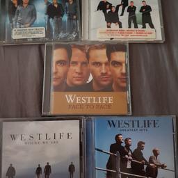 All 5 discs in good condition cases have some damage as you can see in pic 1
please see other pics for song lists
No offers
selling other items please check them out
Collection only b33