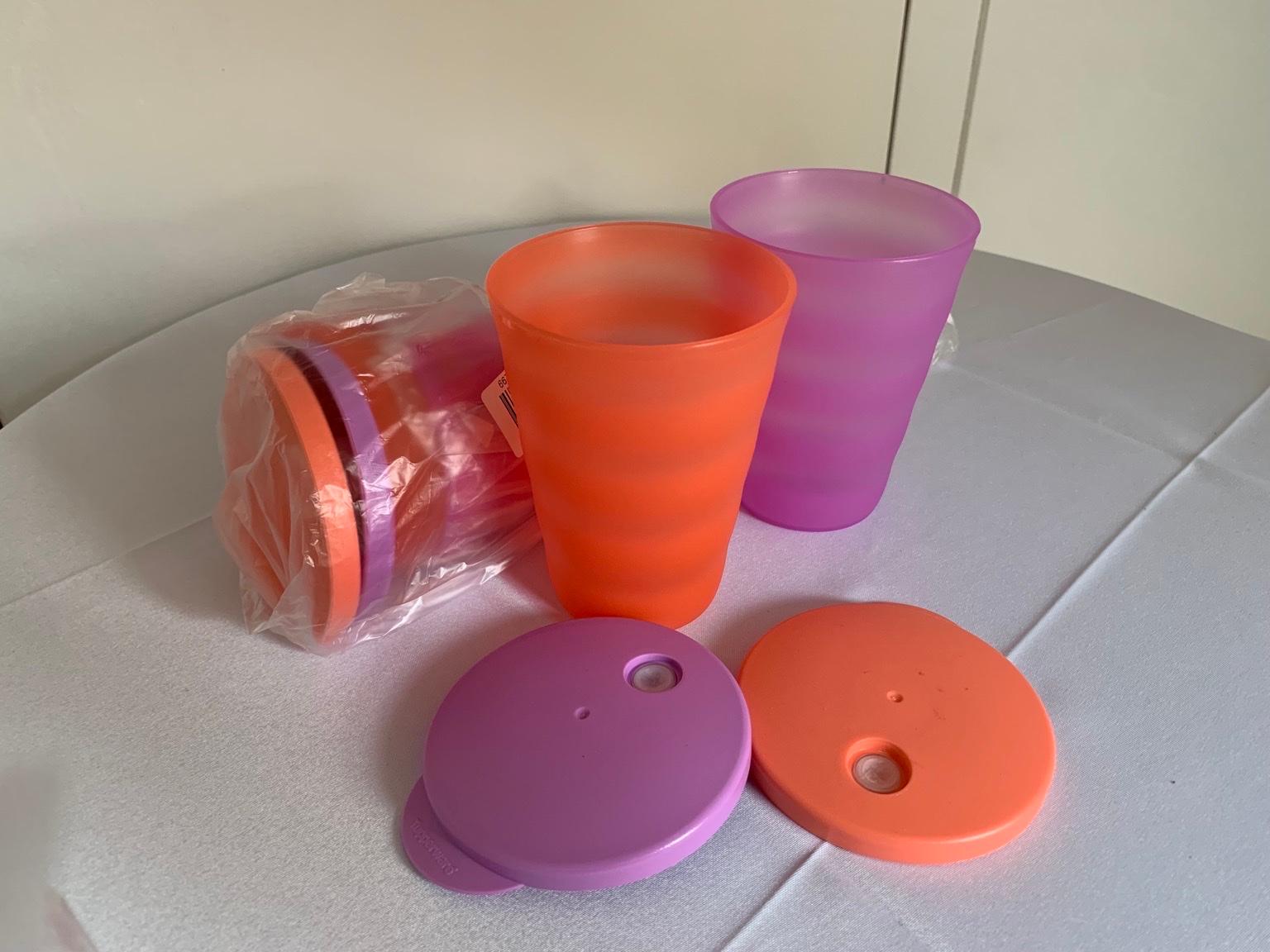 Tupperware Trinkbecher mit Deckel in 6830 Marktgemeinde Rankweil für €