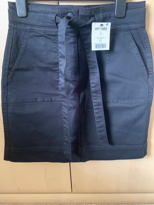 Buy & Sell Shropshire Telford and Wrekin - Photos for Black new next denim skirt. Size 8