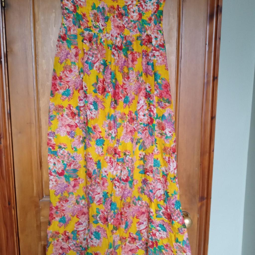 From Primark floral beach cover up. In good used condition. Collection only please.