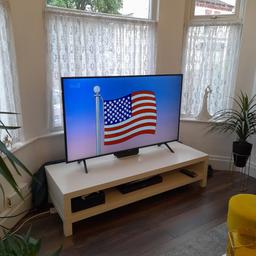 White TV stand great condition,solid and sturdy.
59 inches wide
14 inches high
22 inches depth
Collection Tuebrook.
£35
REDUCED £25 NEED SPACE ASAP! GRAB A BARGAIN!
£25 NEED GONE. GRAB A BARGAIN