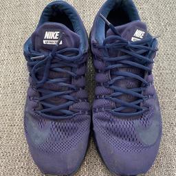 Nike Air Max 2016 Gr. 47 dunkelblau 

Was: Nike Airmax 2016 Running Shoes 
Farbe: dunkelblau
Größe: 47
Marke: Nike
Zustand: sehr gut 
Neupreis: ca. 180€