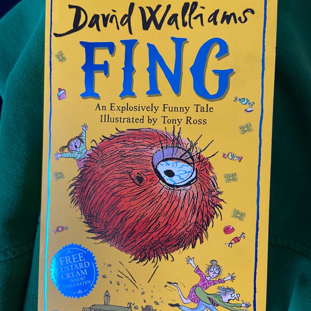 Fing by David Walliams, paperback, read once, good condition, can post.
