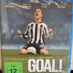 Verkaufe eine verpackte Blue ray DVD von Goal.