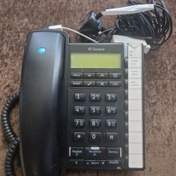 BT conserve 2300
corded phone
hands free
100 number and directory
as new conditions
local pick up or
postage available too