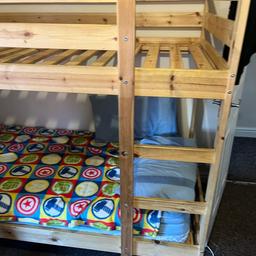 Good condition kids bunk bed collection only