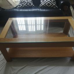 oak glass coffee table
free to collect
needs to be gone by 4pm latest! 
collection B34 6JN