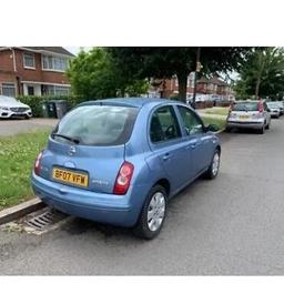 I'm selling Nissan Micra 2007.engine  good gearbox good driving nice,140000 miles chingford