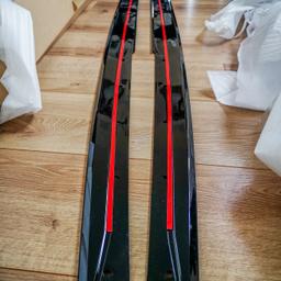 Brand New gloss black side skirt extensions for the BMW F30.

3M tape already applied ready for installation. All you need is some self tapping screws which are not supplied.

Cash on collection, or can deliver locally for a very small fee.