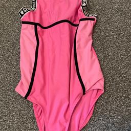 Kids pink swim suit age uk 13-14