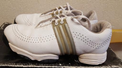 Buy & Sell Greater Manchester Manchester - Photos for Adidas Women's White Leather Golf Shoes 5