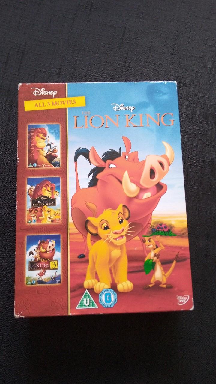 Disney's lion king box set g/condition £1.50 in TF4 Dawley for £1.50 ...