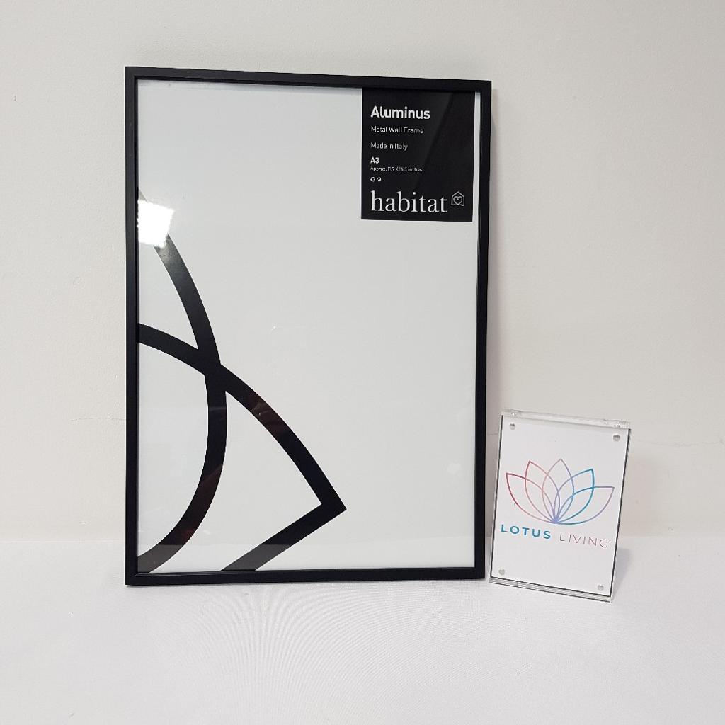 Habitat Black Metal Frame A3 in B69 Sandwell for £2.50 for sale Shpock