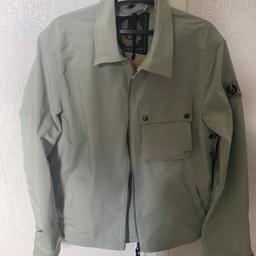 Brand new with tags 
Very light green but grey in certain lights 
Size large