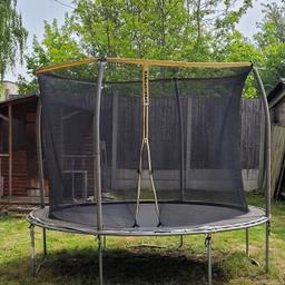***NEED GONE ASAP***
Used Trampoline. Still has a lot of life left in it for kids to jump around in and use up their energy. (You will need to dismantle or we can remove the netting and some of legs to make it easier)
£55 ono COLLECTION ONLY
Plz view my other items to get full details & prices. Thank you😊