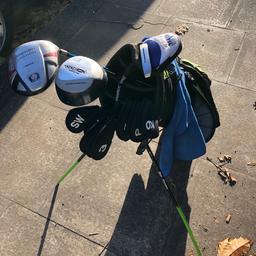 Sell irons 3 to 9, Sw Wilson, Pw Wilson ,driver, 2 putters .