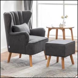 Kate 82Cm Wide Velvet Wingback Chair and Ottoman Unique Living Room Chair Set Bundle

wingback chair comes complete with its own ottoman for a comfortable and stylish addition to the home

Grey
RRP 319.99
Brand new