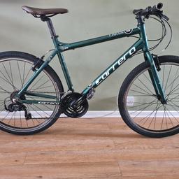 selling a secondhand carrera parva Ltd mountain bike with 27.5 wheels, 21 speed shimano gears, 20" 51cm L frame, wear & tear on the frame, maintained & fully cleaned, CHECK OUT MY OTHER AVAILABLE BIKES