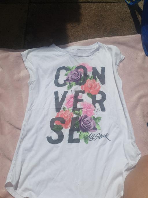 Buy & Sell County Durham Hartlepool - Photos for girls converse tshirt age 13/15 year's