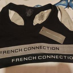 Womans Jersey bralettes
Cotton with elasticated waistband
New, never worn, has tags and packaging.
Size XL
Grey and Black