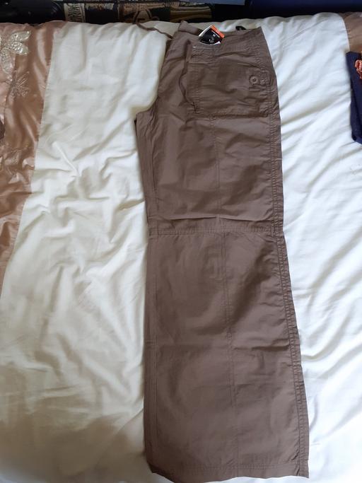 Buy & Sell West Midlands Birmingham - Photos for LADIES BROWN TROUSERS - SIZE 12-BNWT