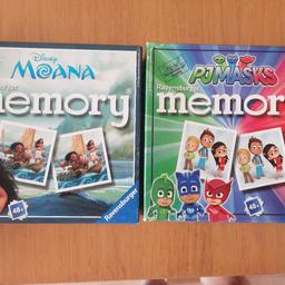 2 memory games for kids
Moana & PJMasks