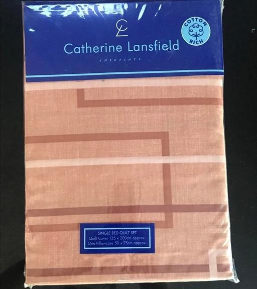 Buy & Sell Hertfordshire Watford - Photos for New Catherine Lansfield Single Bed Quilt Set